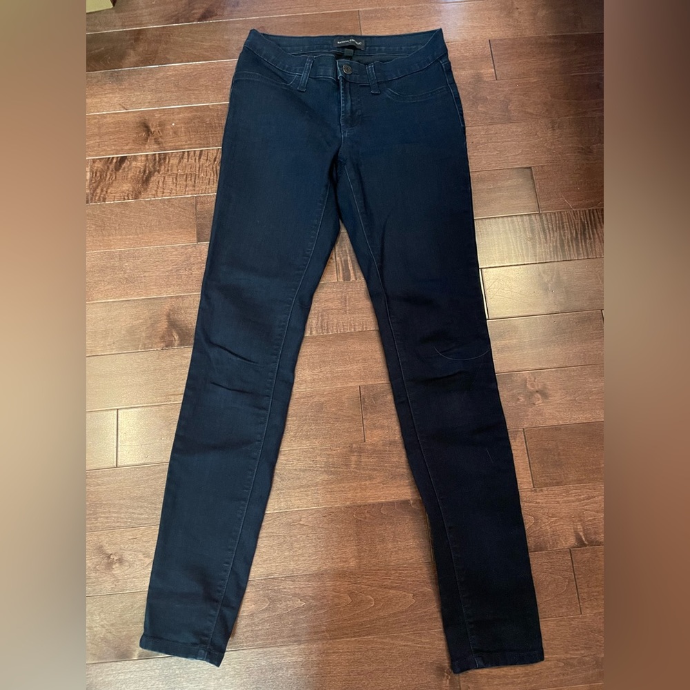 Banana Republic Factory Dark Blue Skinny Jeans
